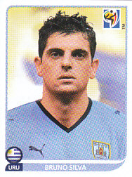Bruno Silva Uruguay samolepka Panini World Cup 2010 #76